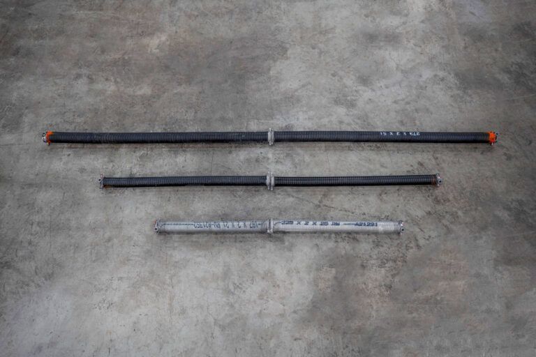 3 torsion garage door springs in varying sizes